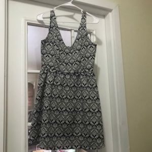 Gorgeous Francesca's Blue Print Dress